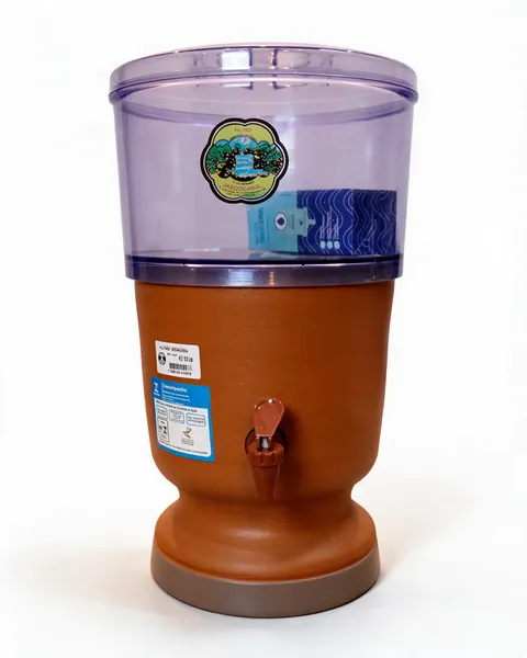Filtro de Barro com Cabeça Acrílica 6L nº2